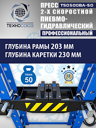 Пресс гидравлический 50 тонн, TS0500BA-50